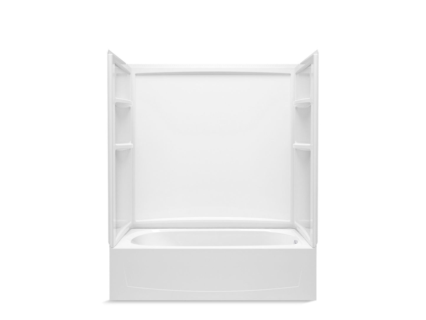 Sterling 71340120 Performa 2 60" x 29" Vikrell® Bath/shower, Right Drain, White
