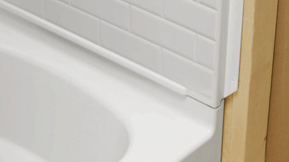 Sterling 71570110 Traverse 60" x 30" Vikrell® Bath/shower, Left Drain, White