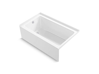 Sterling 71621110 Forum 60" x 36" Vikrell® Alcove Bath, Left Drain, White