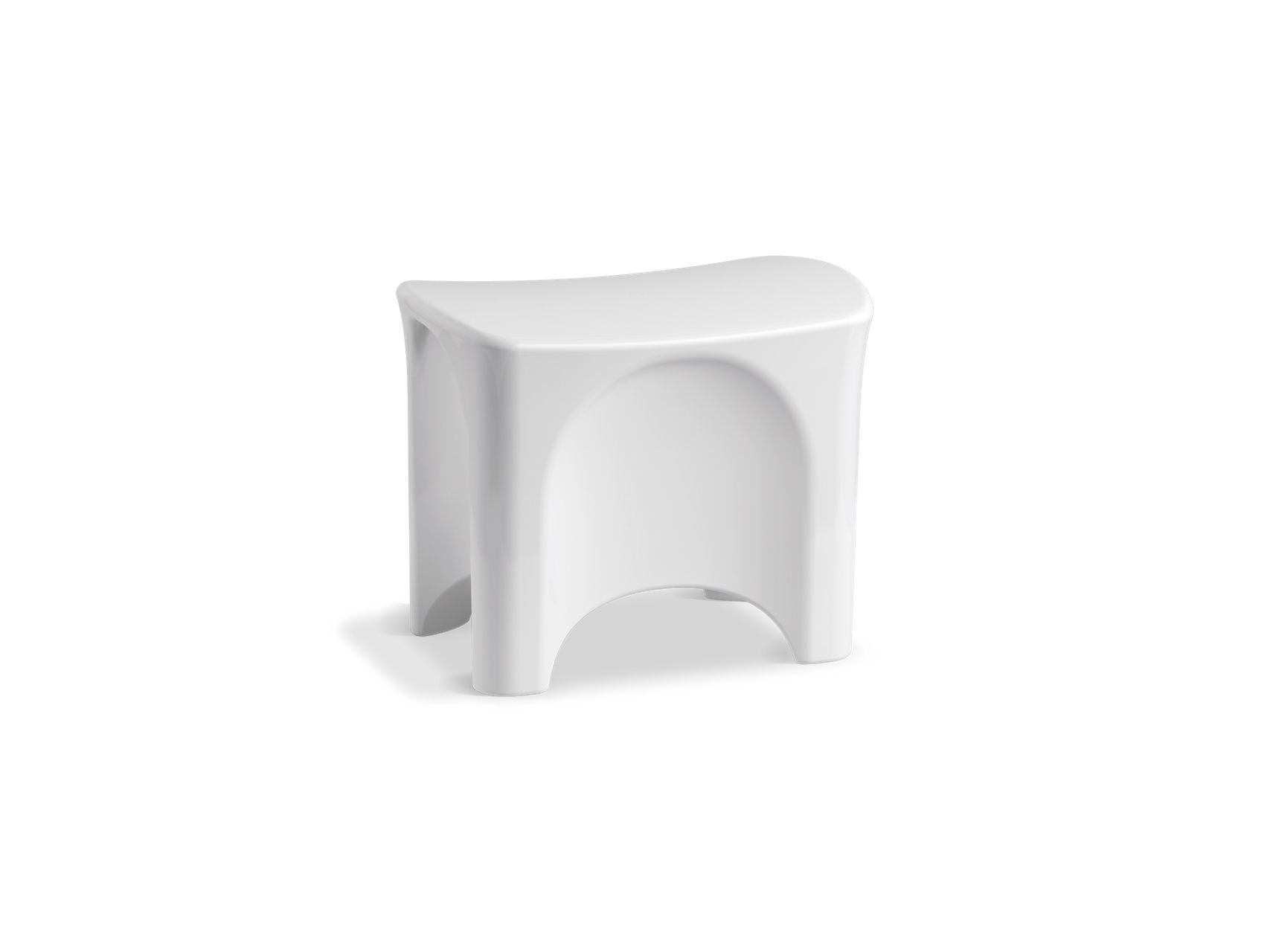 Sterling 72186104 Freestanding Shower Seat, White