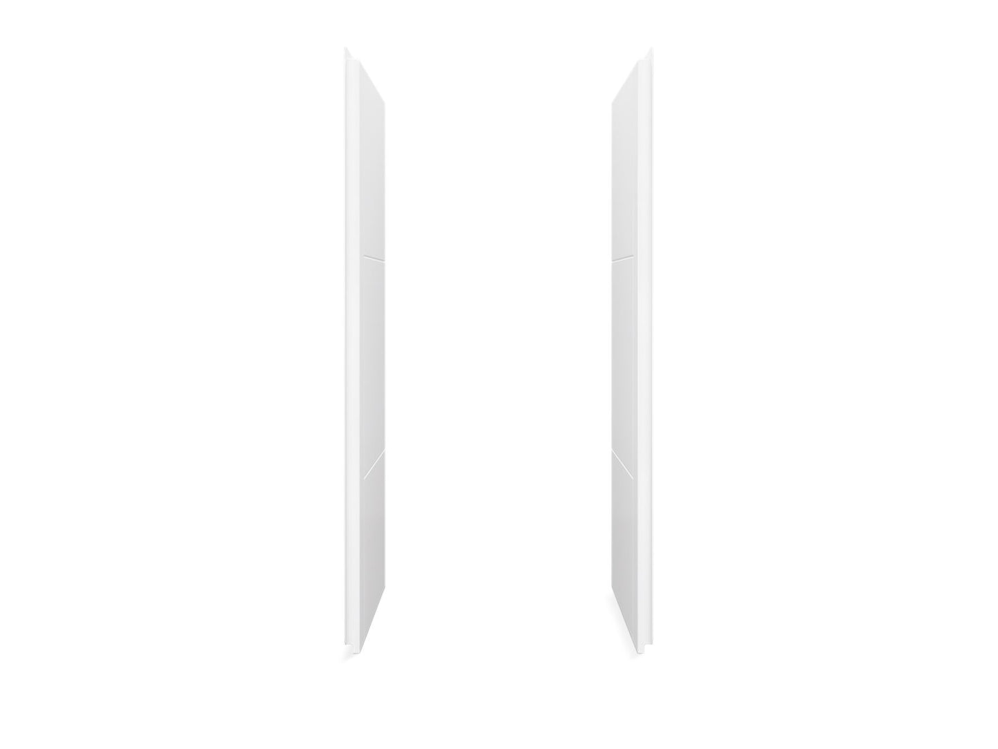 Sterling 72245100 Accord Tile 36" Vikrell® Shower End Wall Set, White