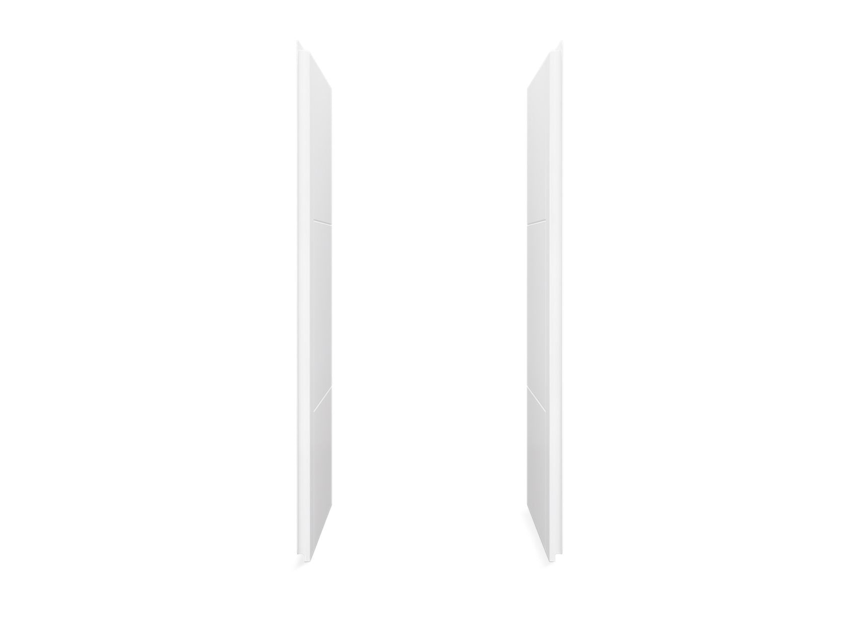 Sterling 72245100 Accord Tile 36" Vikrell® Shower End Wall Set, White