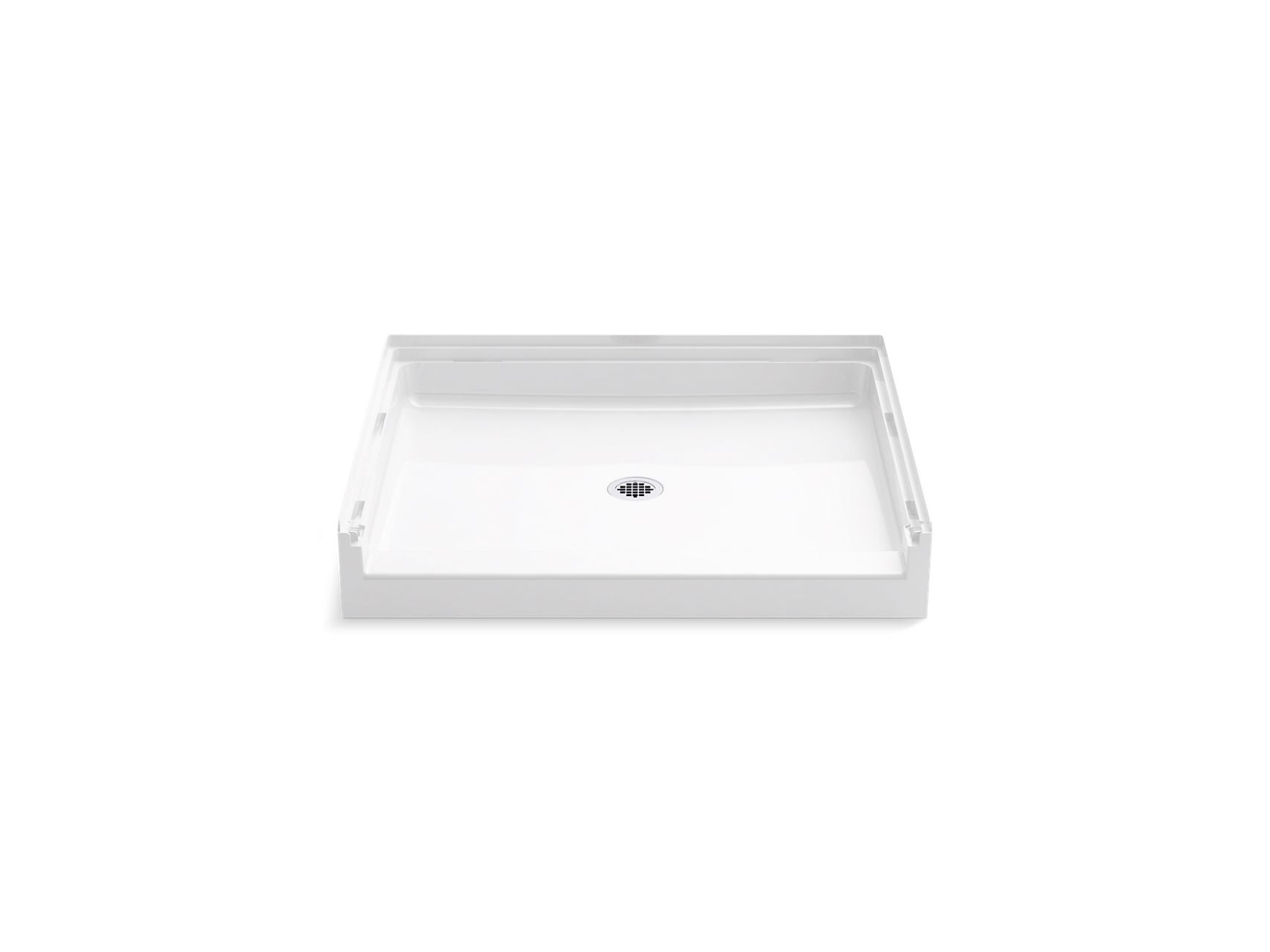 Sterling 72251100 Accord 42" x 36" Vikrell® Shower Base, Center Drain, White