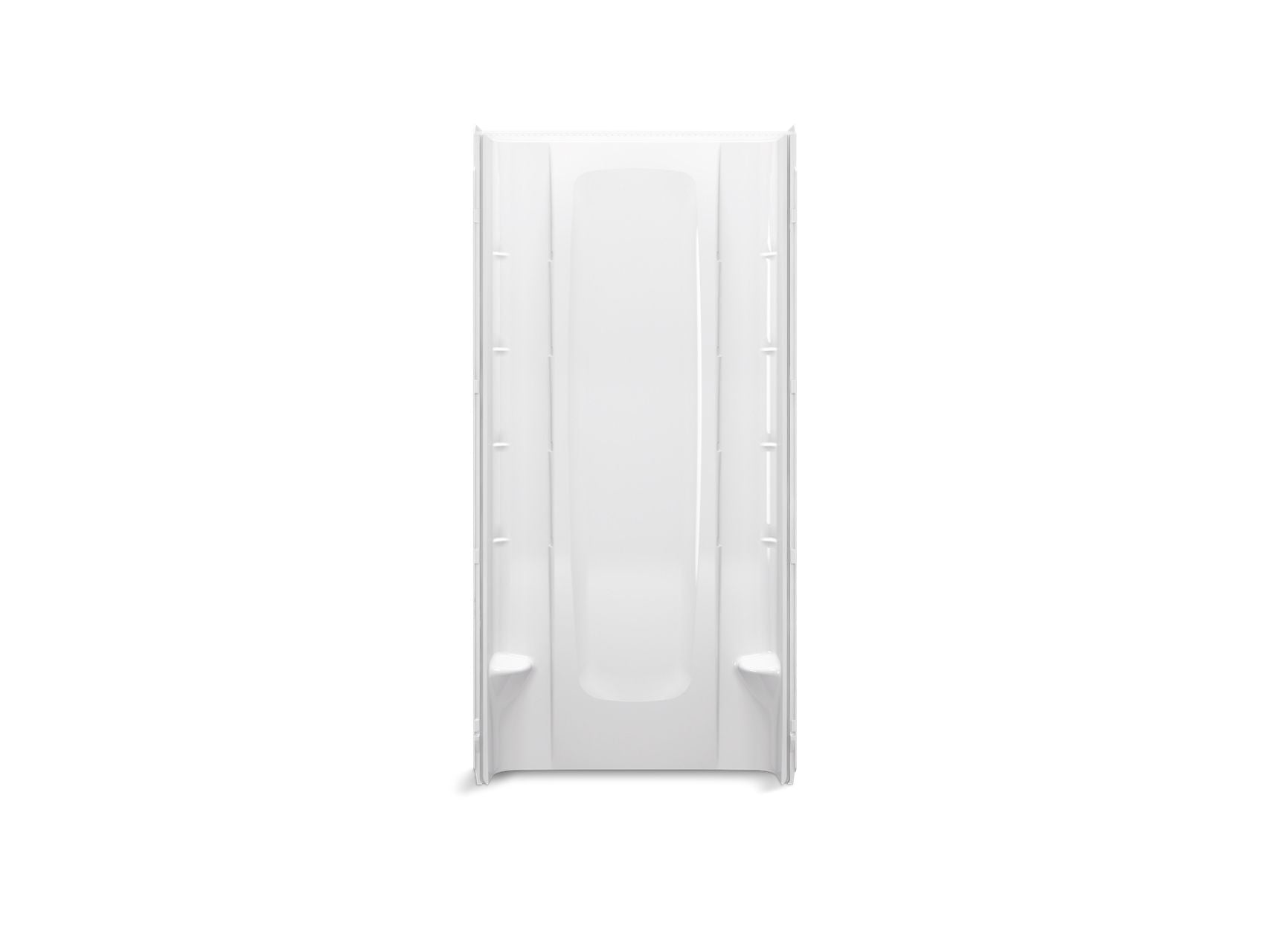 Sterling 72302106 STORE+ 36" Vikrell® Shower Back Wall with Aging in Place Backerboards, White