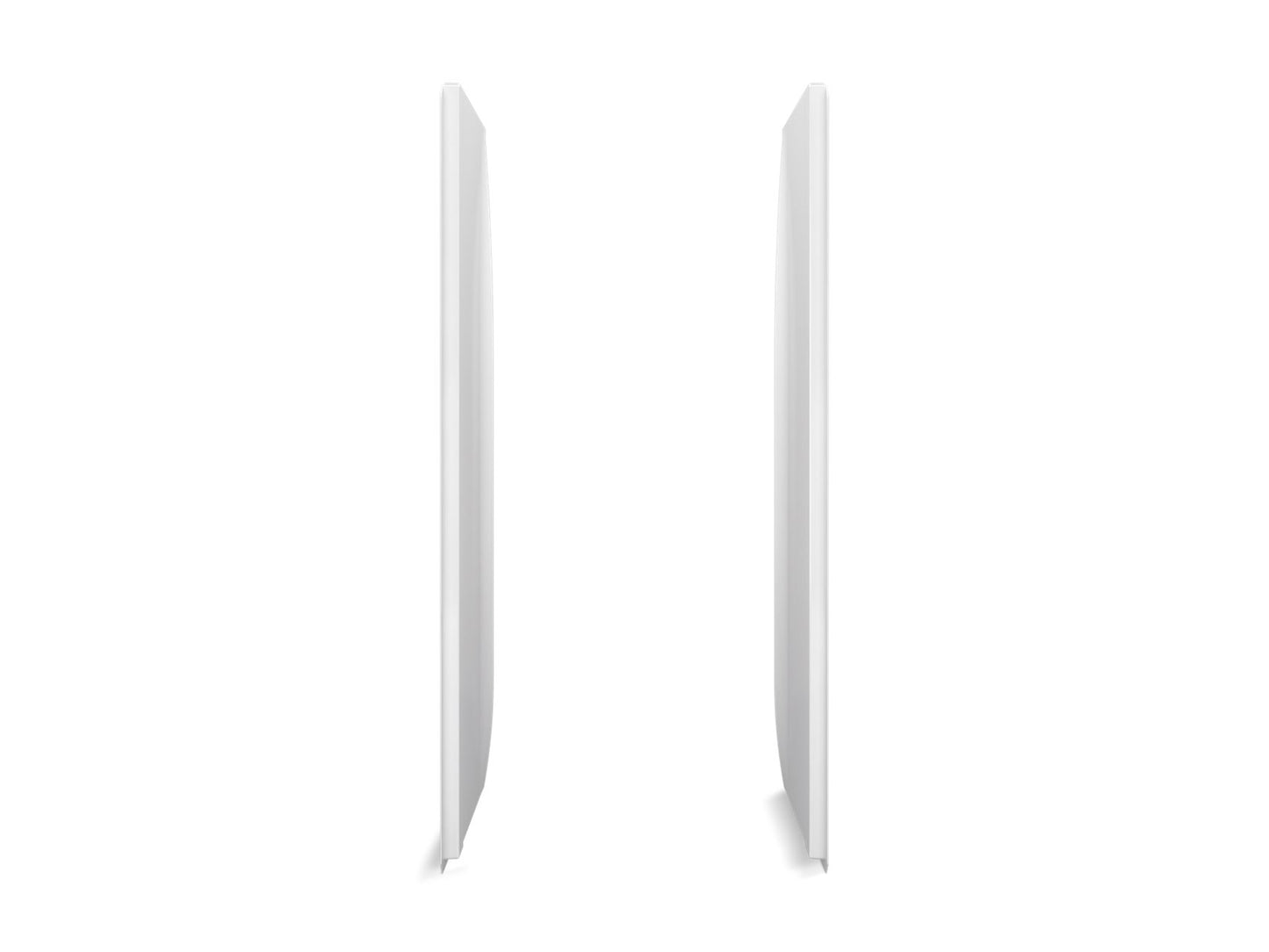 Sterling 72305106 STORE+ 34" Vikrell® Shower End Wall Set with Aging in Place Backerboards, White
