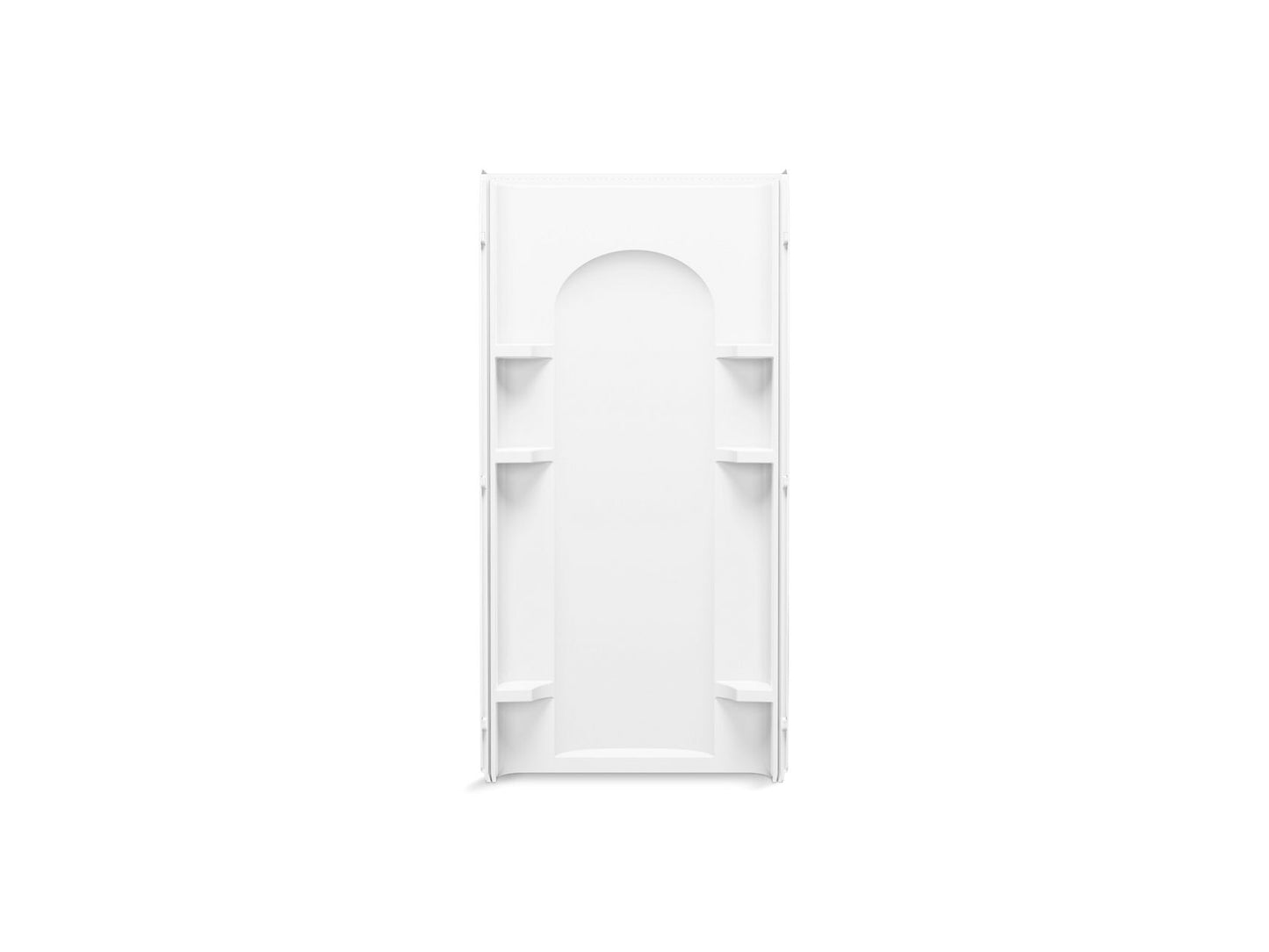 Sterling 72342100 Ensemble Curve 36" Vikrell® Shower Back Wall, White