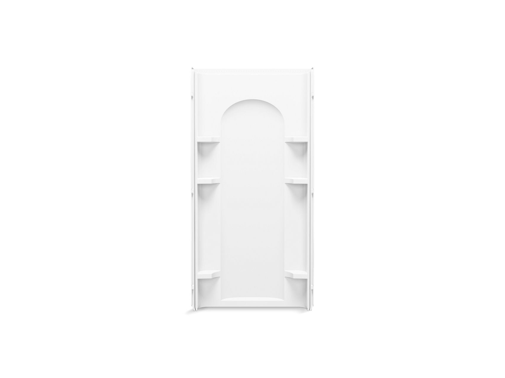 Sterling 72342100 Ensemble Curve 36" Vikrell® Shower Back Wall, White