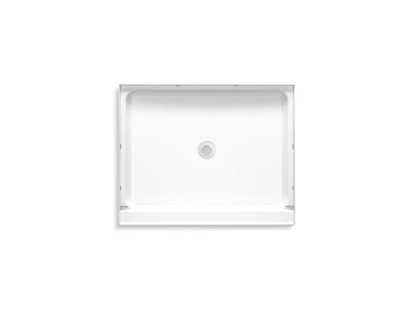 Sterling 72351100 GUARD+ 42" x 34" Vikrell® Shower Base, Center Drain, White