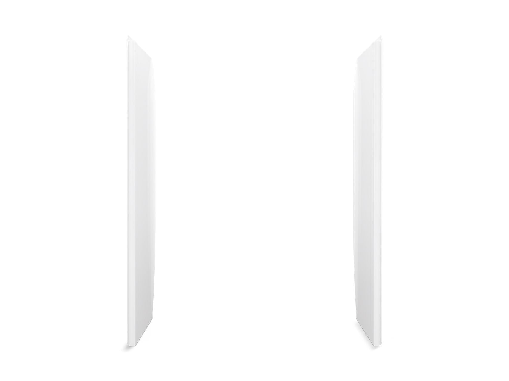 Sterling 72425106 STORE+ 32" Vikrell® Shower End Wall Set with Aging in Place Backerboards, White