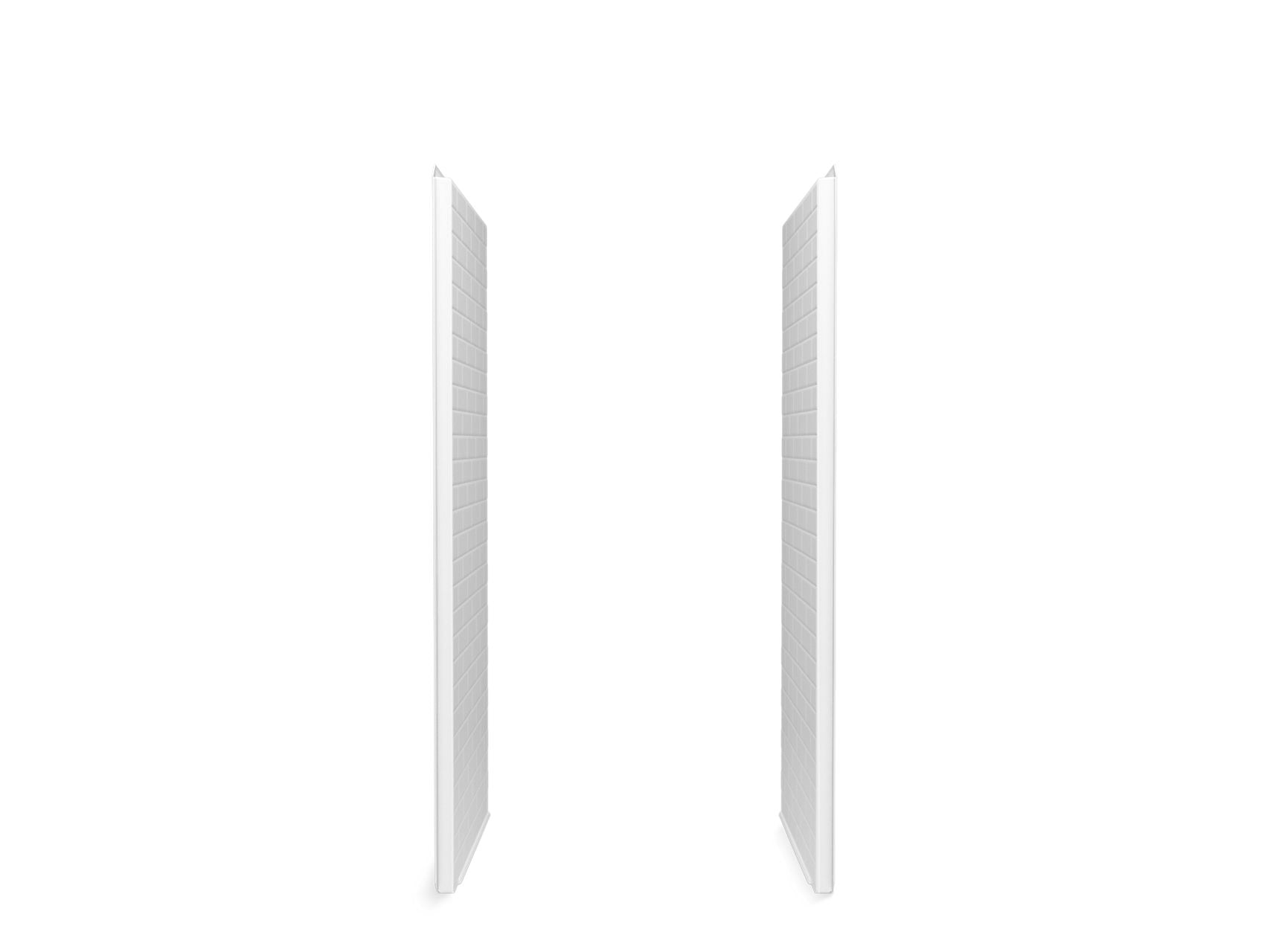 Sterling 72505100 Traverse 34" x 72-1/4" Vikrell® Shower End Wall Set, White