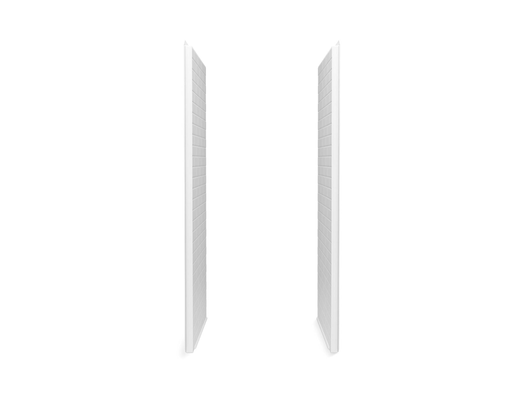 Sterling 72505900 Traverse 34" Vikrell® Shower End Wall Set, White