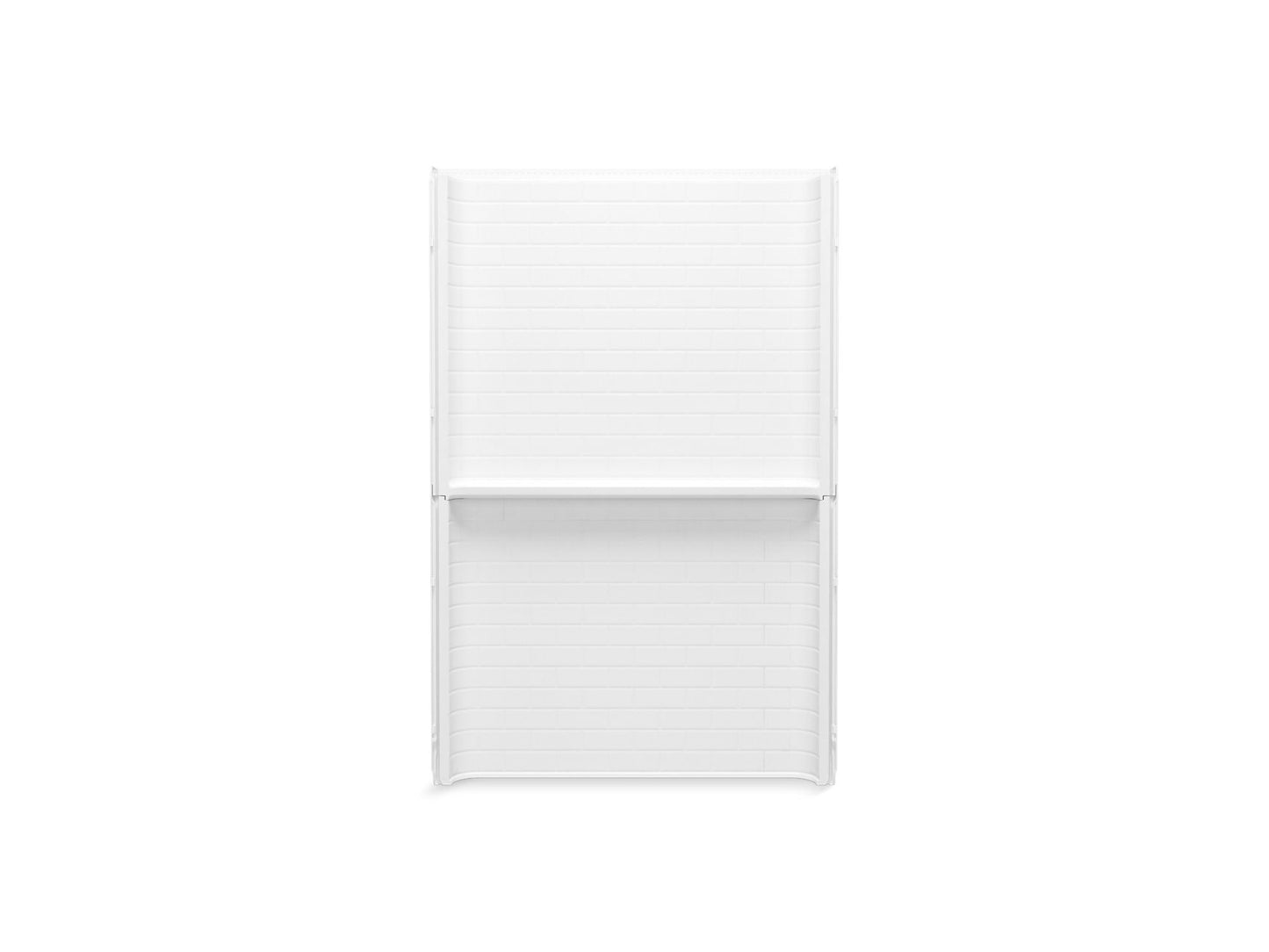 Sterling 72522900 Traverse 48" Vikrell® Shower Back Wall, White