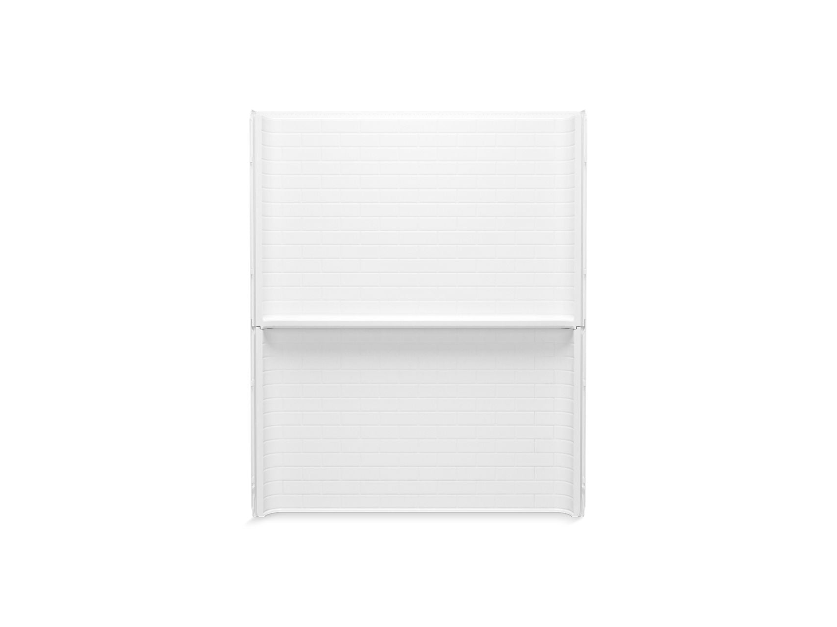 Sterling 72532100 Traverse 60" x 72-1/4" Vikrell® Shower Back Wall, White