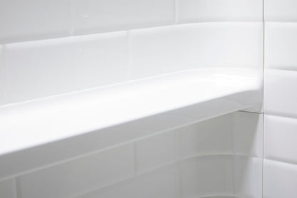 Sterling 72570120 Traverse 60" x 30" x 76-1/4" Vikrell® Shower, Right Drain, White