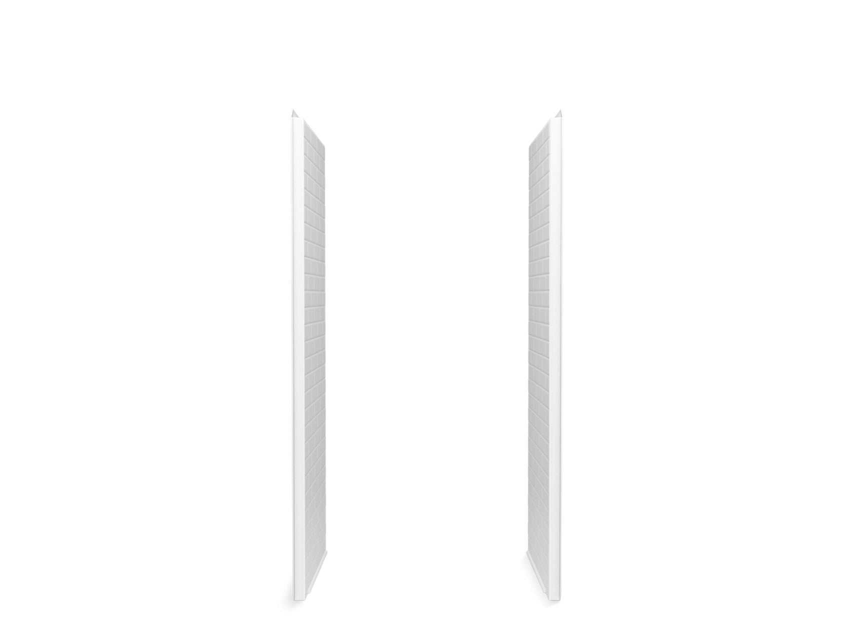 Sterling 72575100 Traverse 30" x 72-1/4" Vikrell® Shower End Wall Set, White