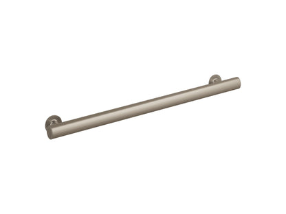 Sterling 80011032 32" Straight Grab Bar, Nickel Frame Finish with Smooth/Clear Glass Texture
