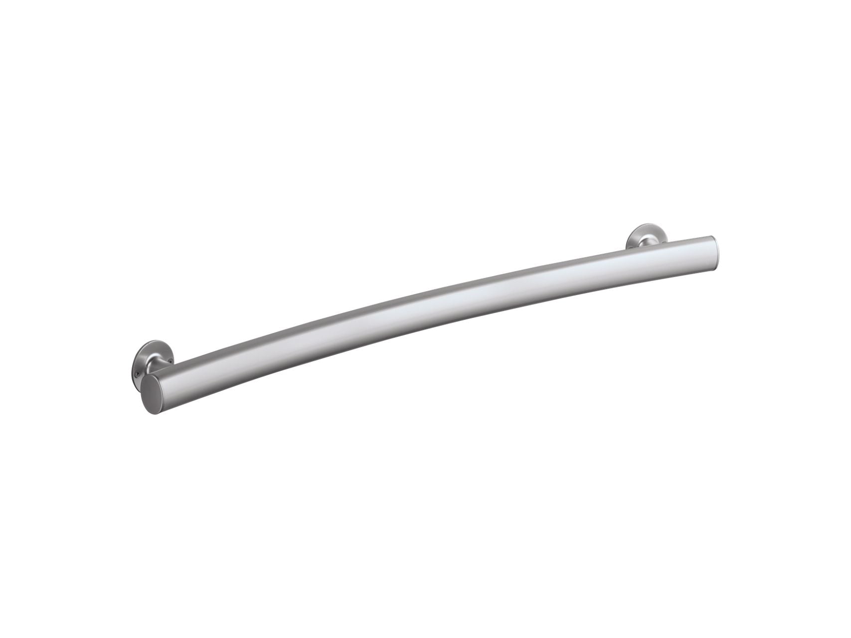 Sterling 80012222 22" Curved Grab Bar, Matte Silver