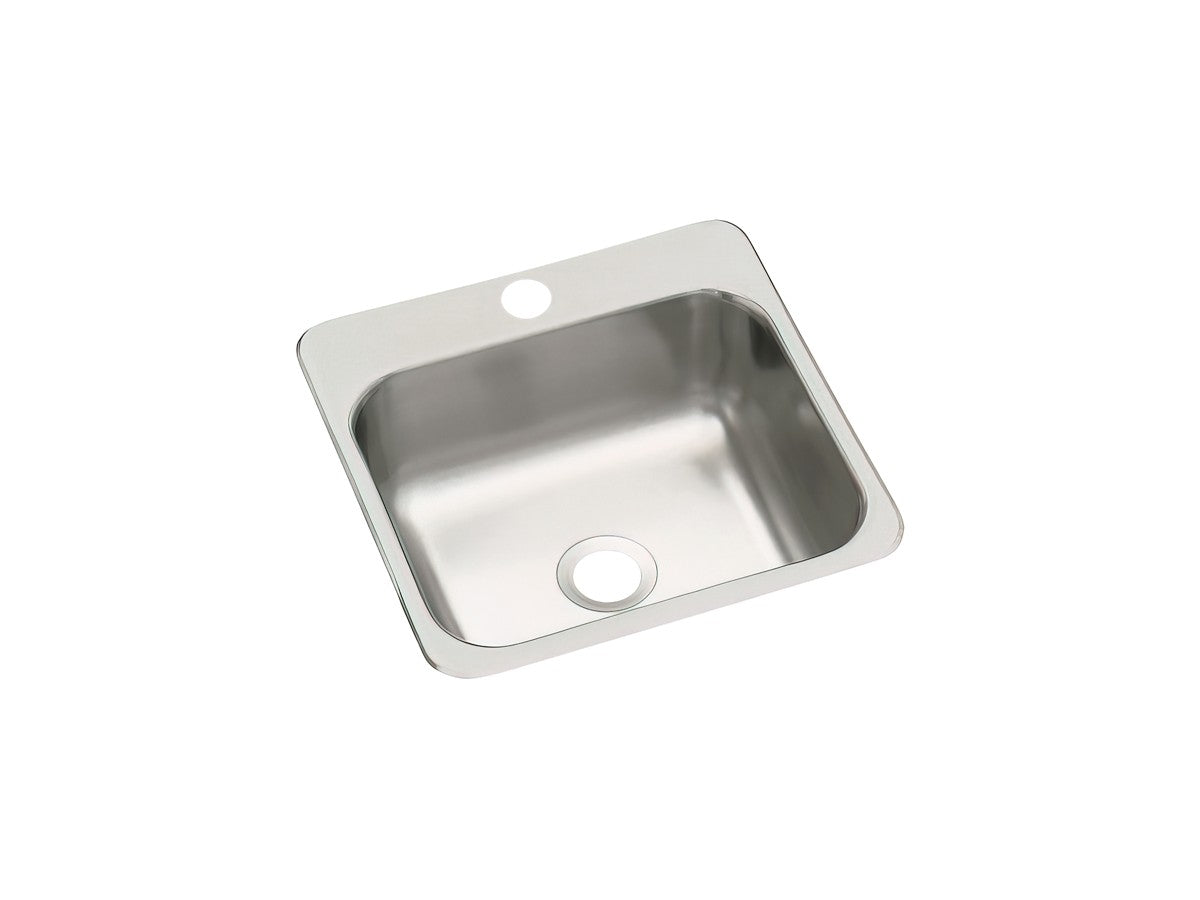 Sterling Secondary Sink 15" top-mount single-bowl bar sink