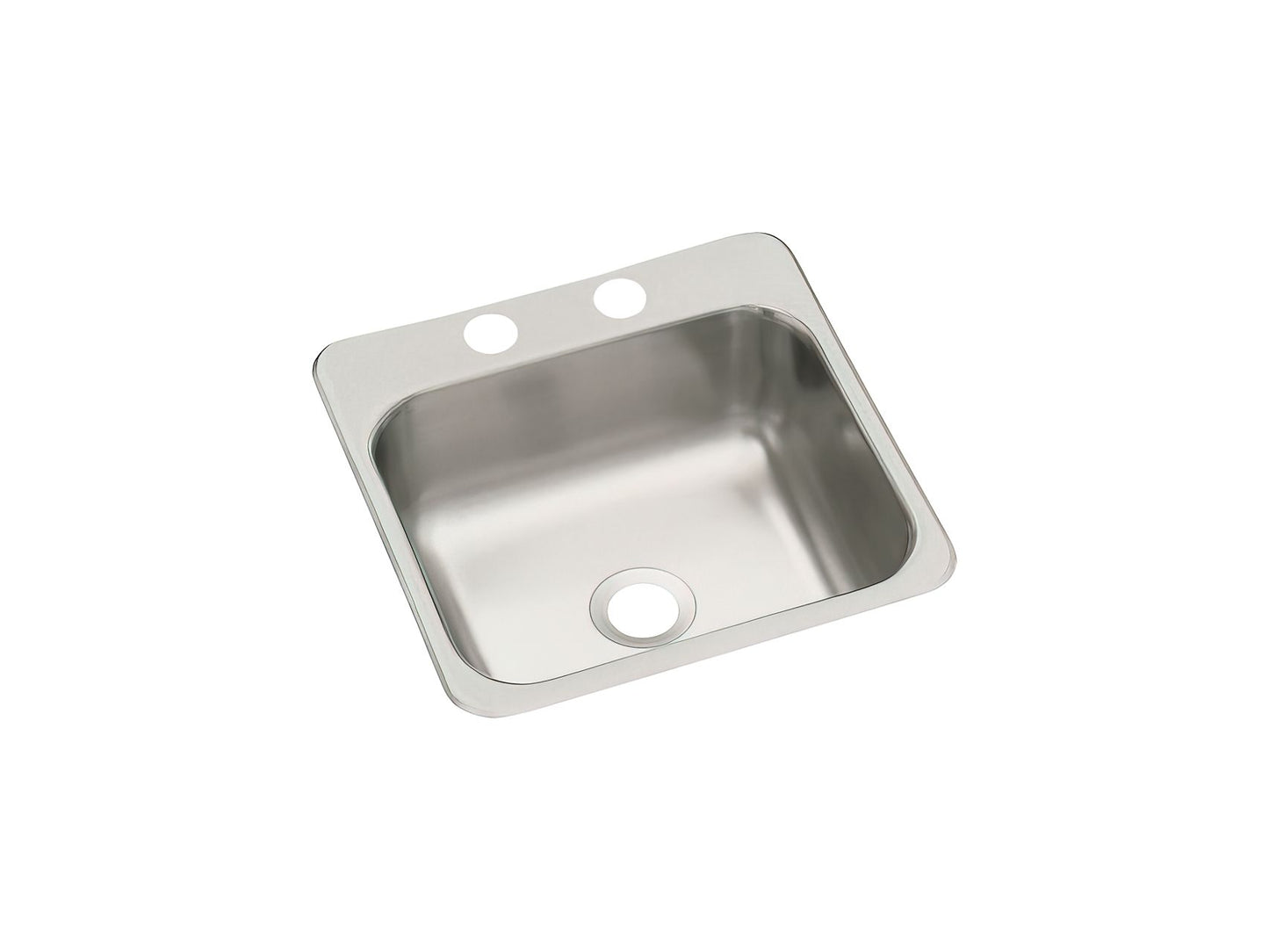 Sterling B155-2 15" Top-mount Single-bowl Bar Sink