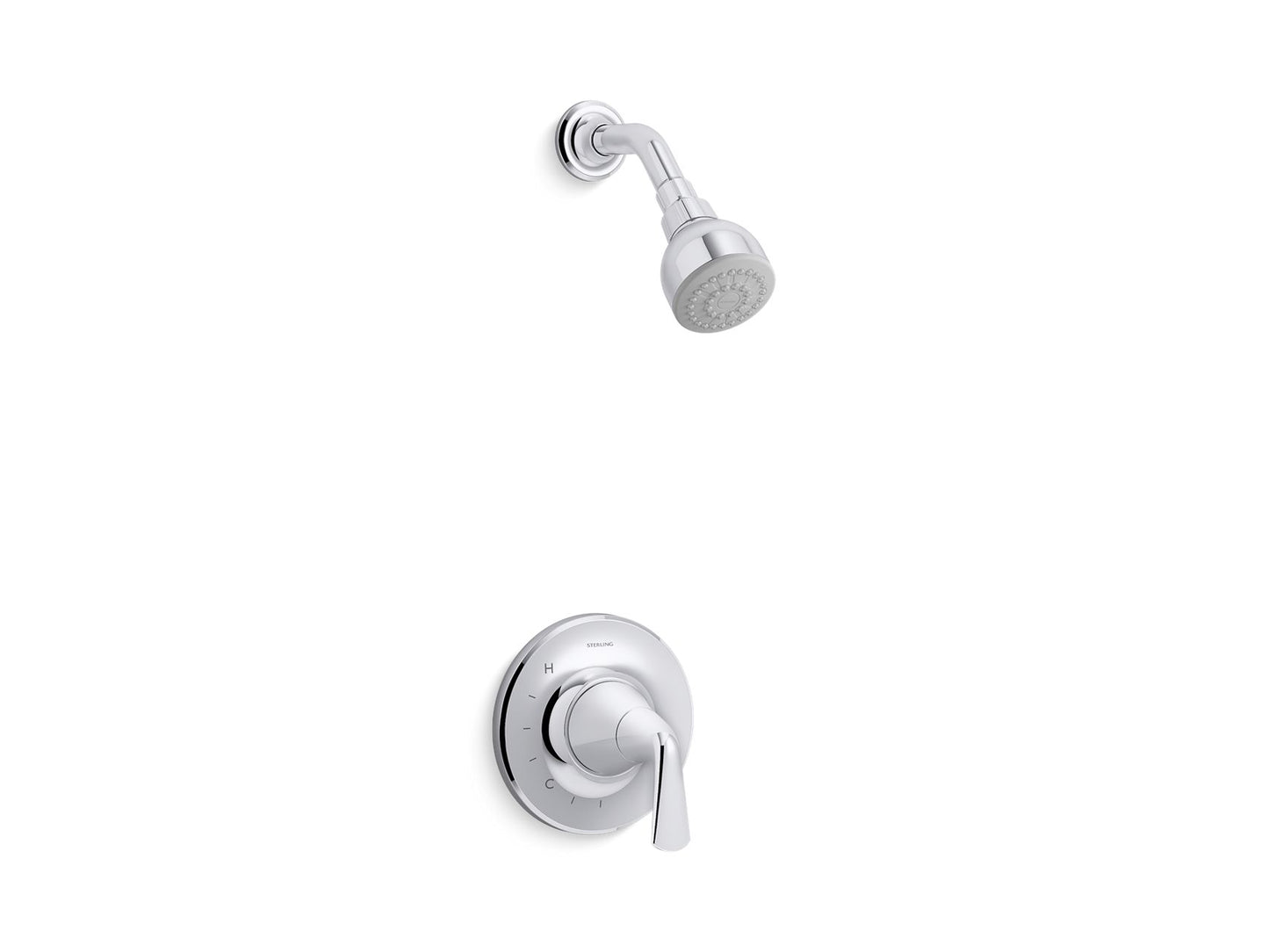 Sterling TS27372-4G Medley Rite-Temp® Shower Faucet Trim Set, 1.75 GPM, Polished Chrome