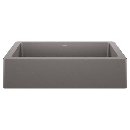BLANCO 526540 Vintera 30" Super Single Apron Farmhouse Sink - Metallic Gray