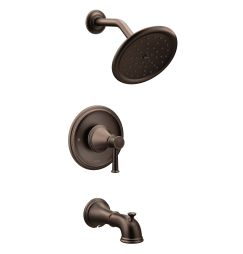 Moen T2313EP Belfield Tub and Shower Trim Package with Single Function 1.75 GPM Shower Head in Oil Rubbed Bronze