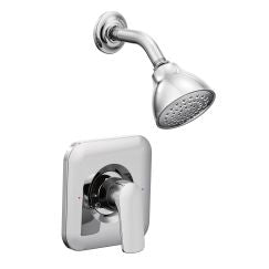 Moen T2812 Rizon Single Handle Pressure Balance Shower Only Trim Kit in Chrome