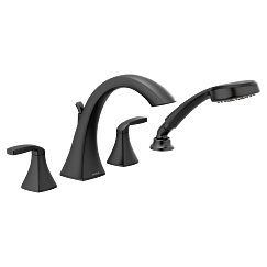 Moen  Two-Handle Roman Tub Faucet Includes Hand Shower