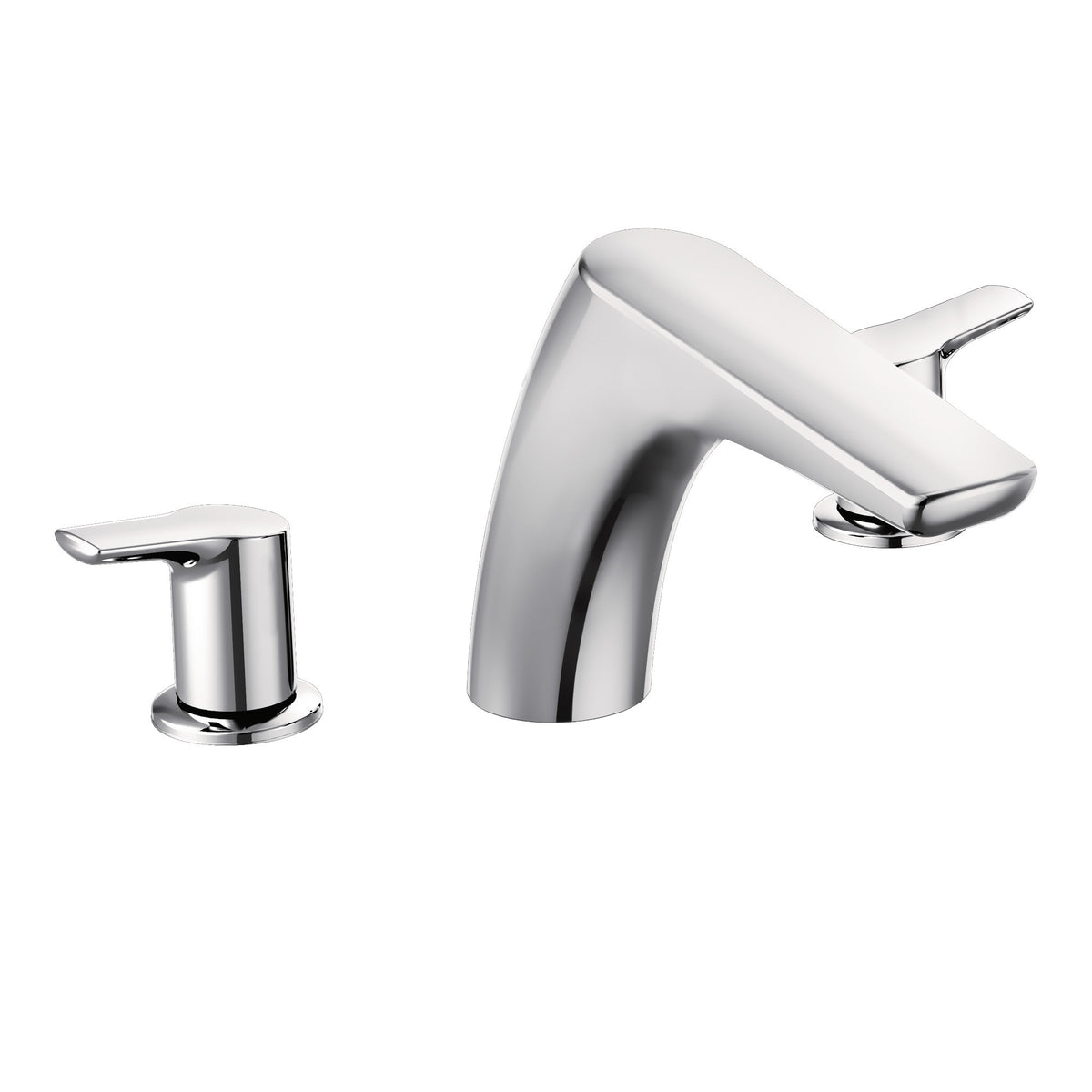 Moen T986 Method Two Handle Low Arc Roman Tub Faucet