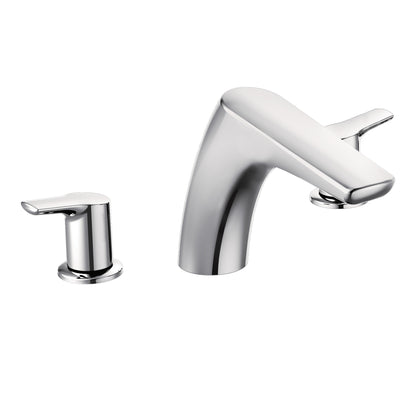Moen T986 Method Two Handle Low Arc Roman Tub Faucet