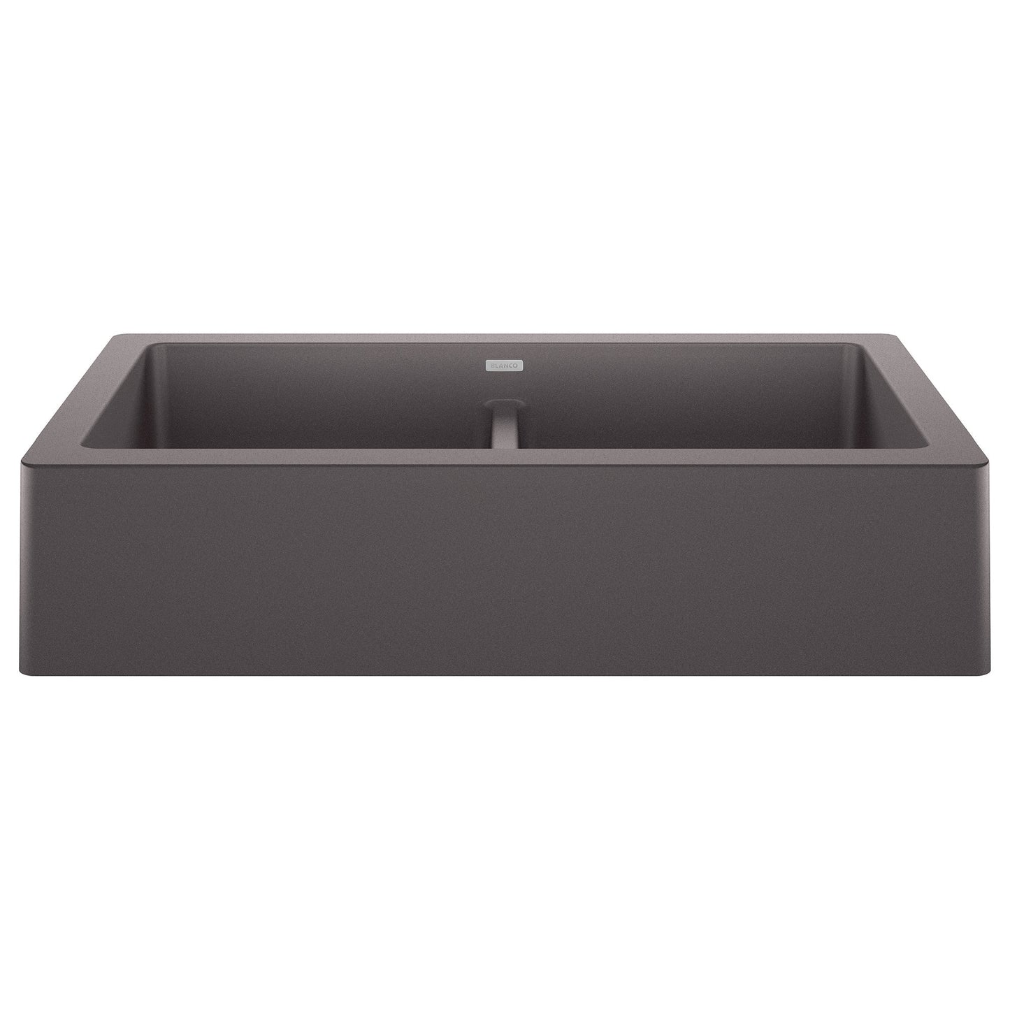 BLANCO 526548 Vintera 33" Equal Double Apron Farmhouse Sink - Cinder