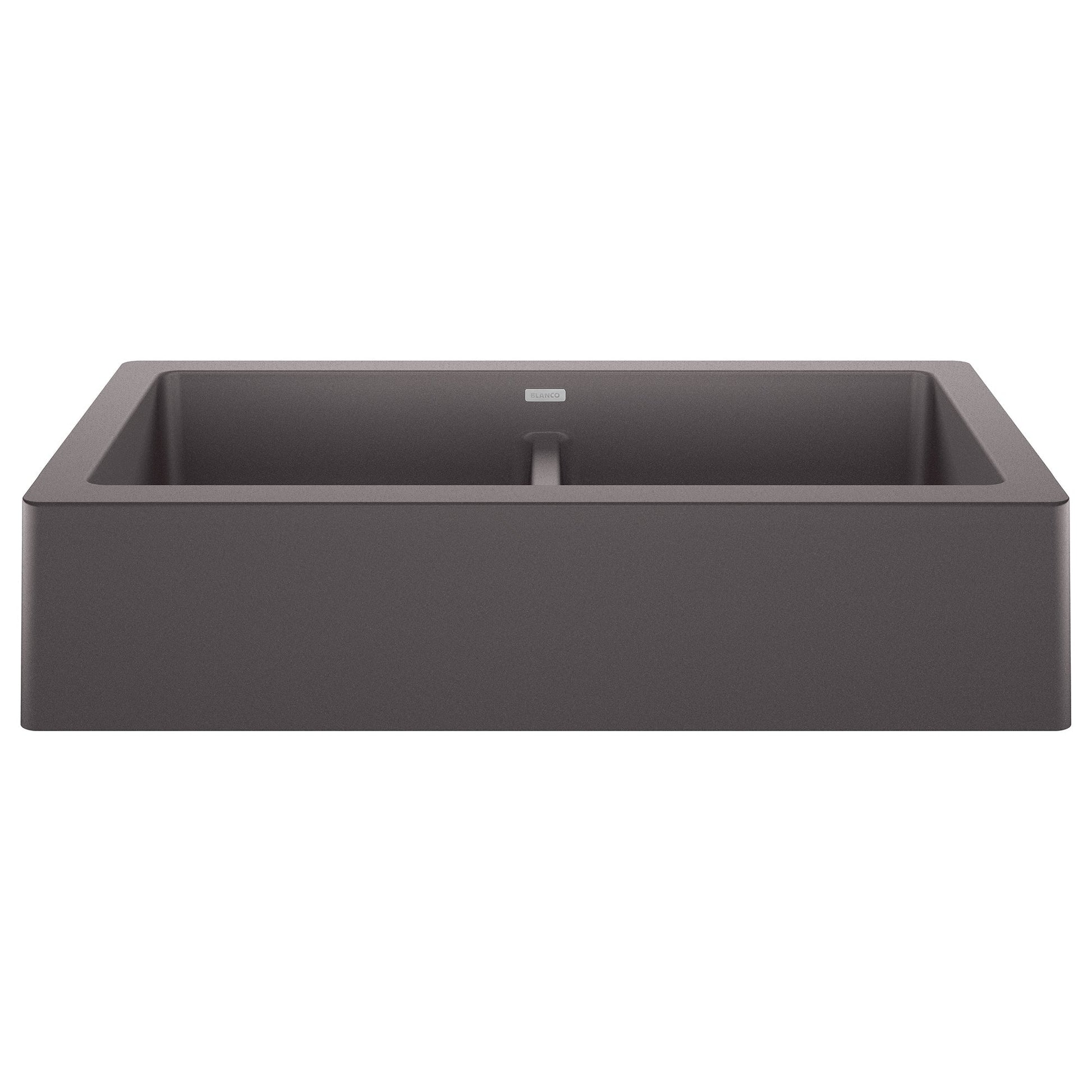 BLANCO 526548 Vintera 33" Equal Double Apron Farmhouse Sink - Cinder