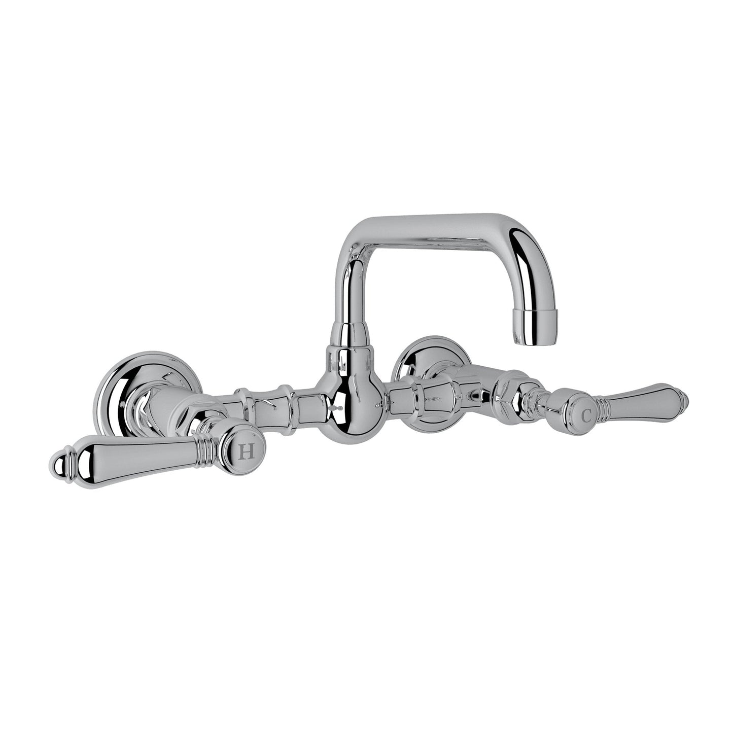 ROHL A1423 Acqui® Wall Mount Bridge Lavatory Faucet With U-Spout