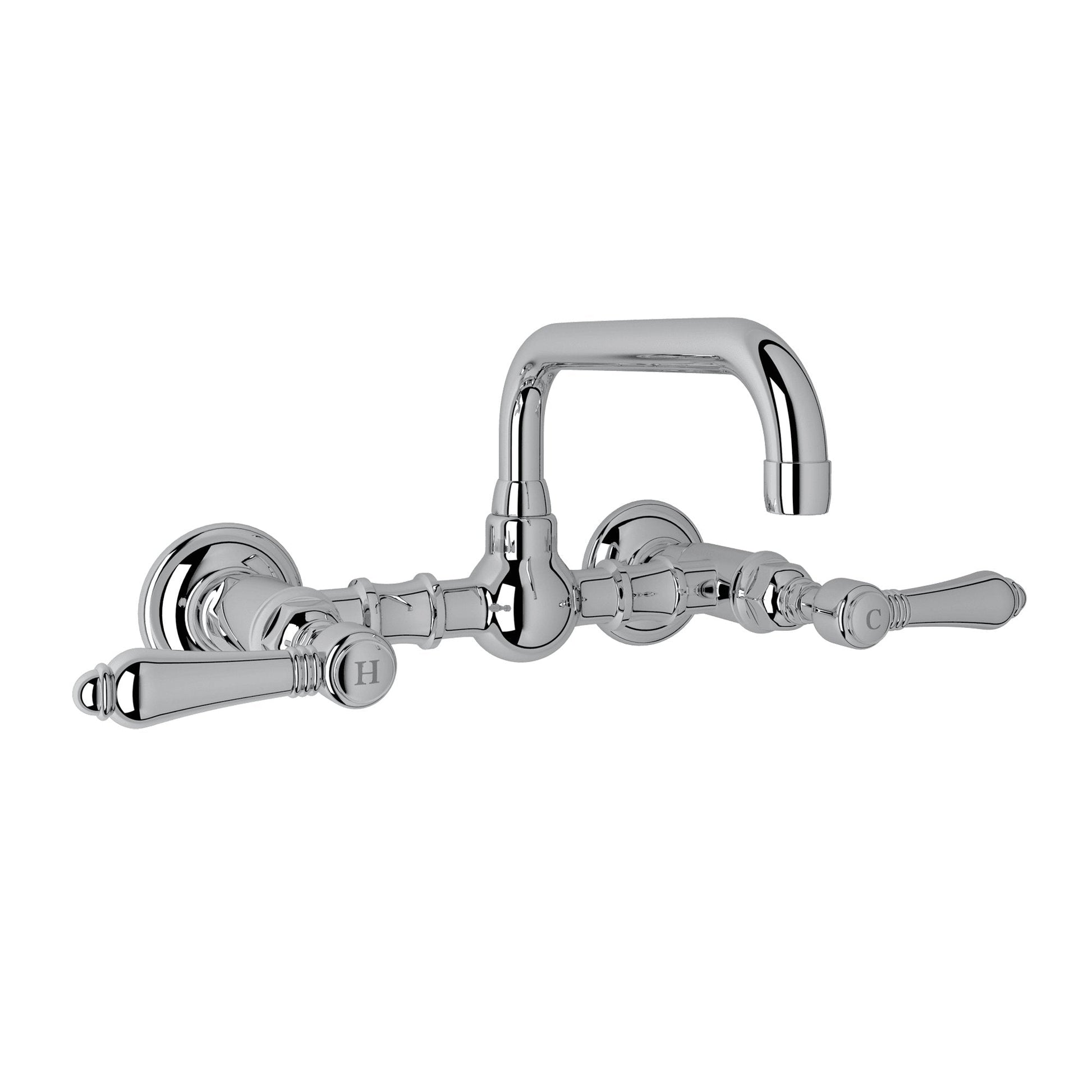 ROHL A1423 Acqui® Wall Mount Bridge Lavatory Faucet With U-Spout