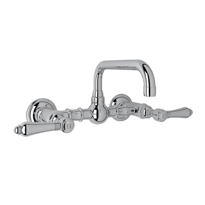 ROHL A1423 Acqui® Wall Mount Bridge Lavatory Faucet With U-Spout
