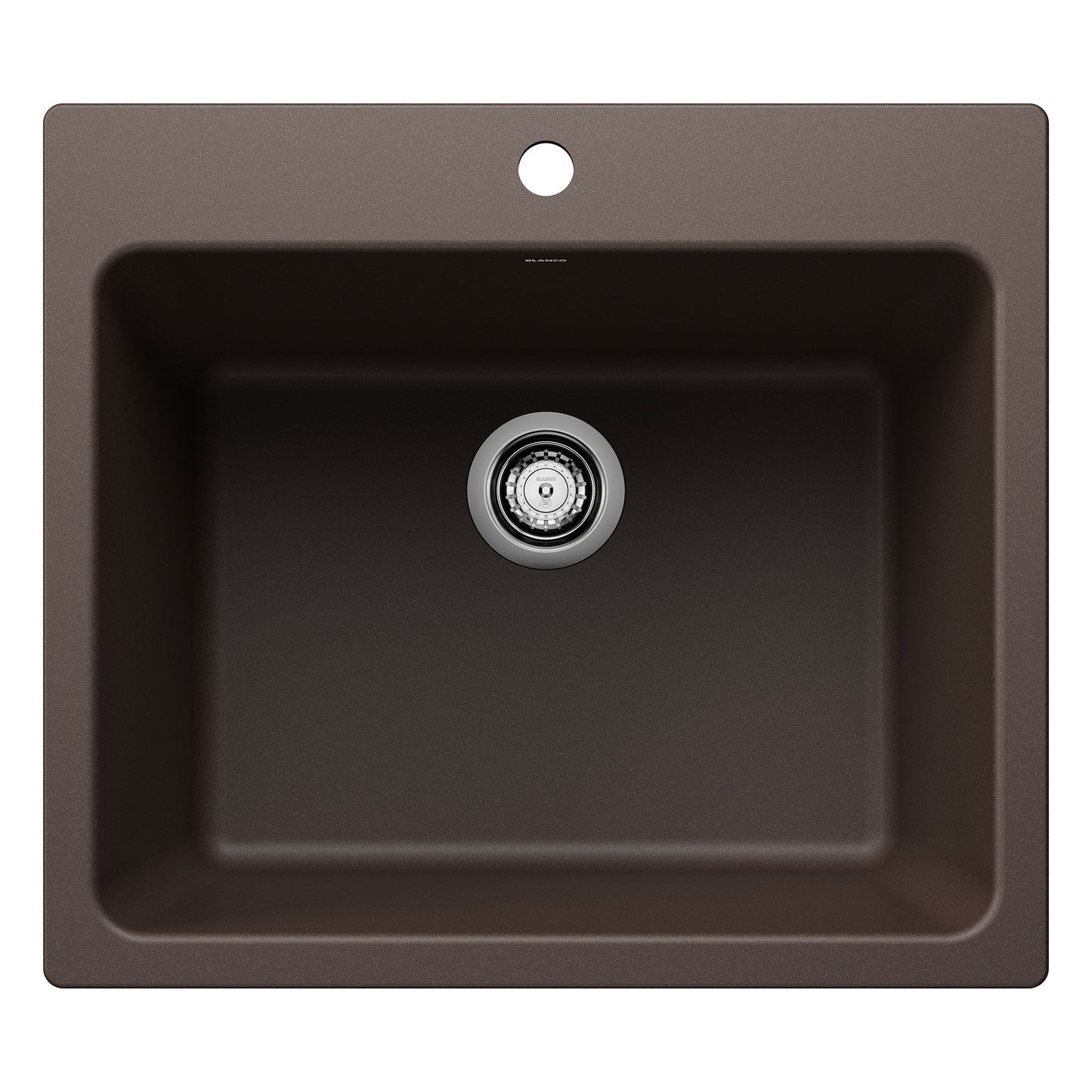 Liven SILGRANIT 25" Single Bowl Dual Mount Laundry Sink