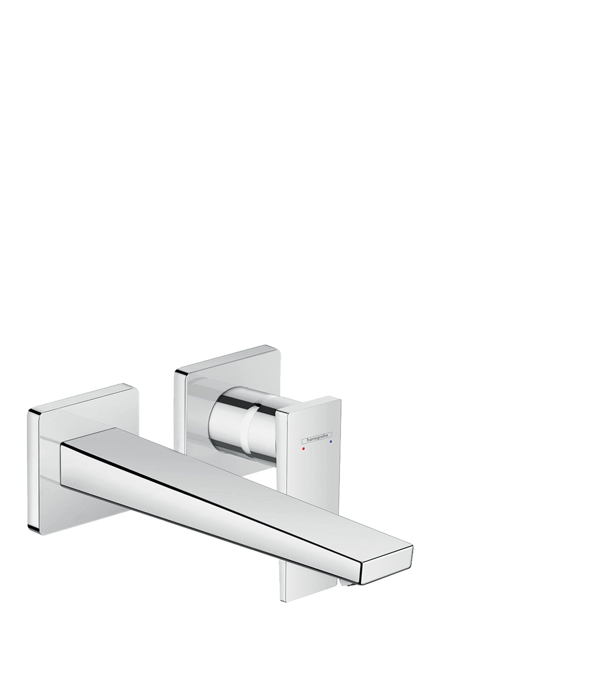 hansgrohe Metropol Wall-Mounted Single-Handle Faucet Trim with Lever Handle, 1.2 GPM