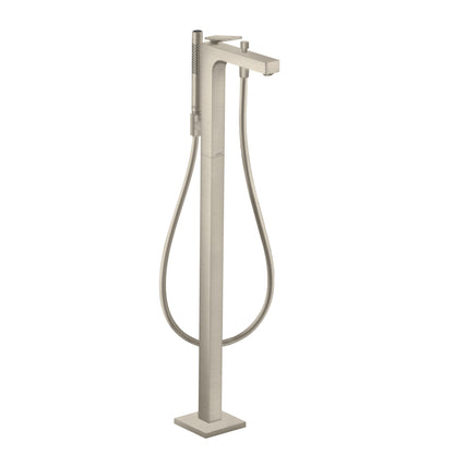 AXOR Citterio Freestanding Tub Filler Trim with 1.75 GPM Handshower- Rhombic Cut