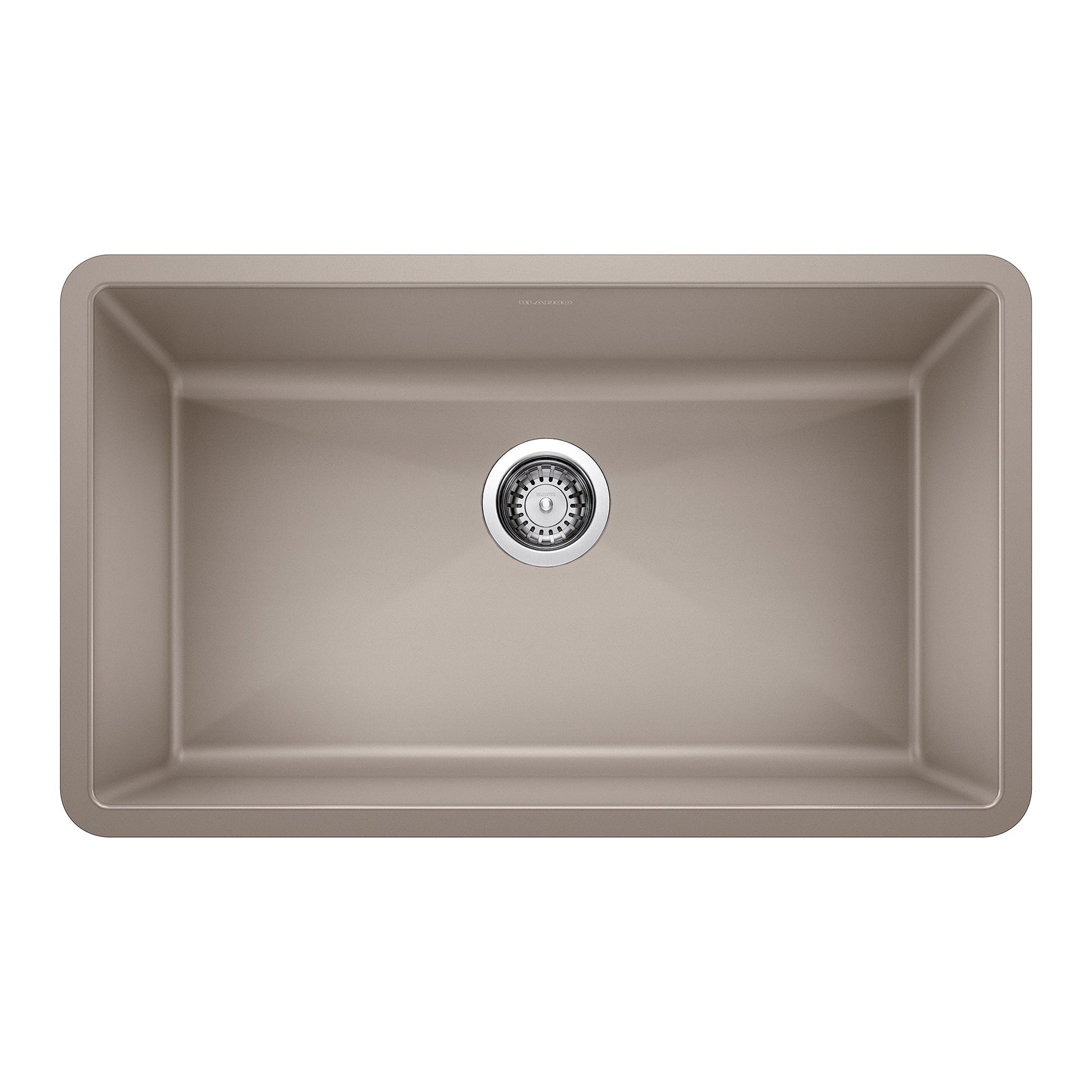 BLANCO 441297 Precis Super Single Bowl Kitchen Sink - Truffle