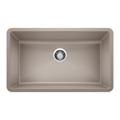 BLANCO 441297 Precis Super Single Bowl Kitchen Sink - Truffle