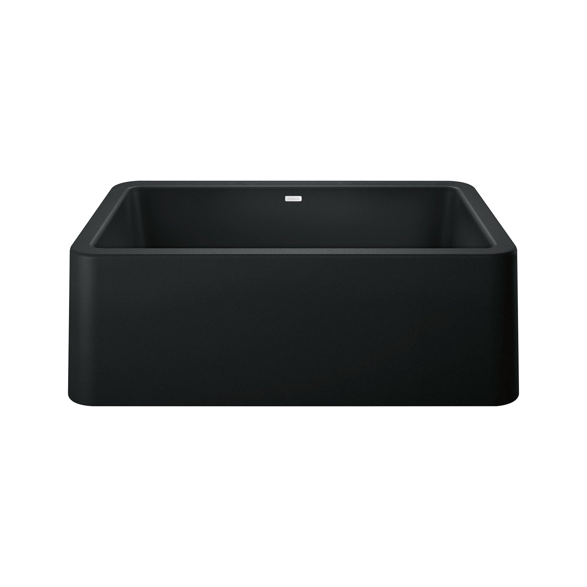 BLANCO 402576 Ikon 30" Apron Single Bowl Farmhouse Sink - Coal Black