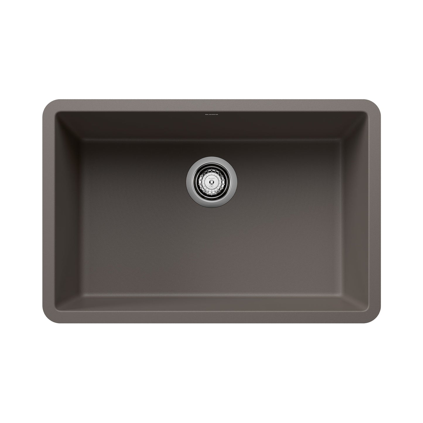 BLANCO 527412 Precis 27" Single Bowl Kitchen Sink - Volcano Gray