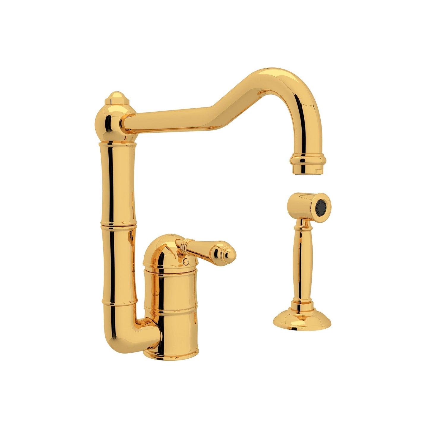 ROHL A3608WS Acqui® Kitchen Faucet With Side Spray