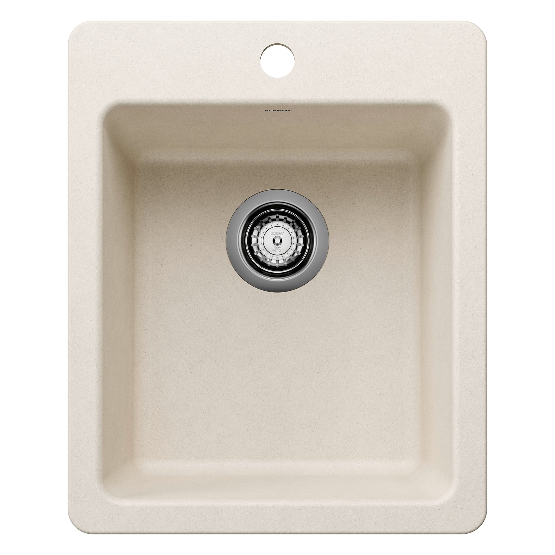 BLANCO Liven SILGRANIT 17" Dual Mount Bar Sink - Soft White