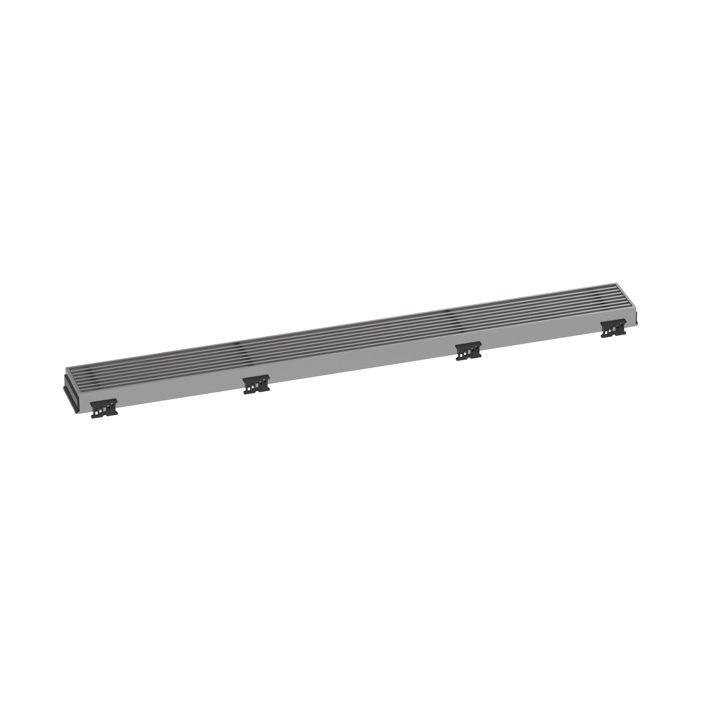 hansgrohe RainDrain Match Boardwalk Trim Broadwalk 27 5/8" with Height Adjustable Frame