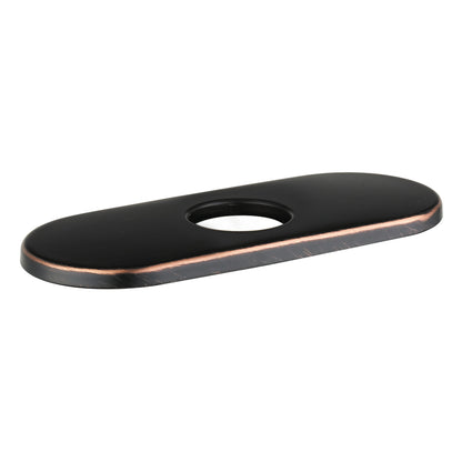 hansgrohe C Accessories Base Plate for Traditional Single-Hole Faucets, 6"