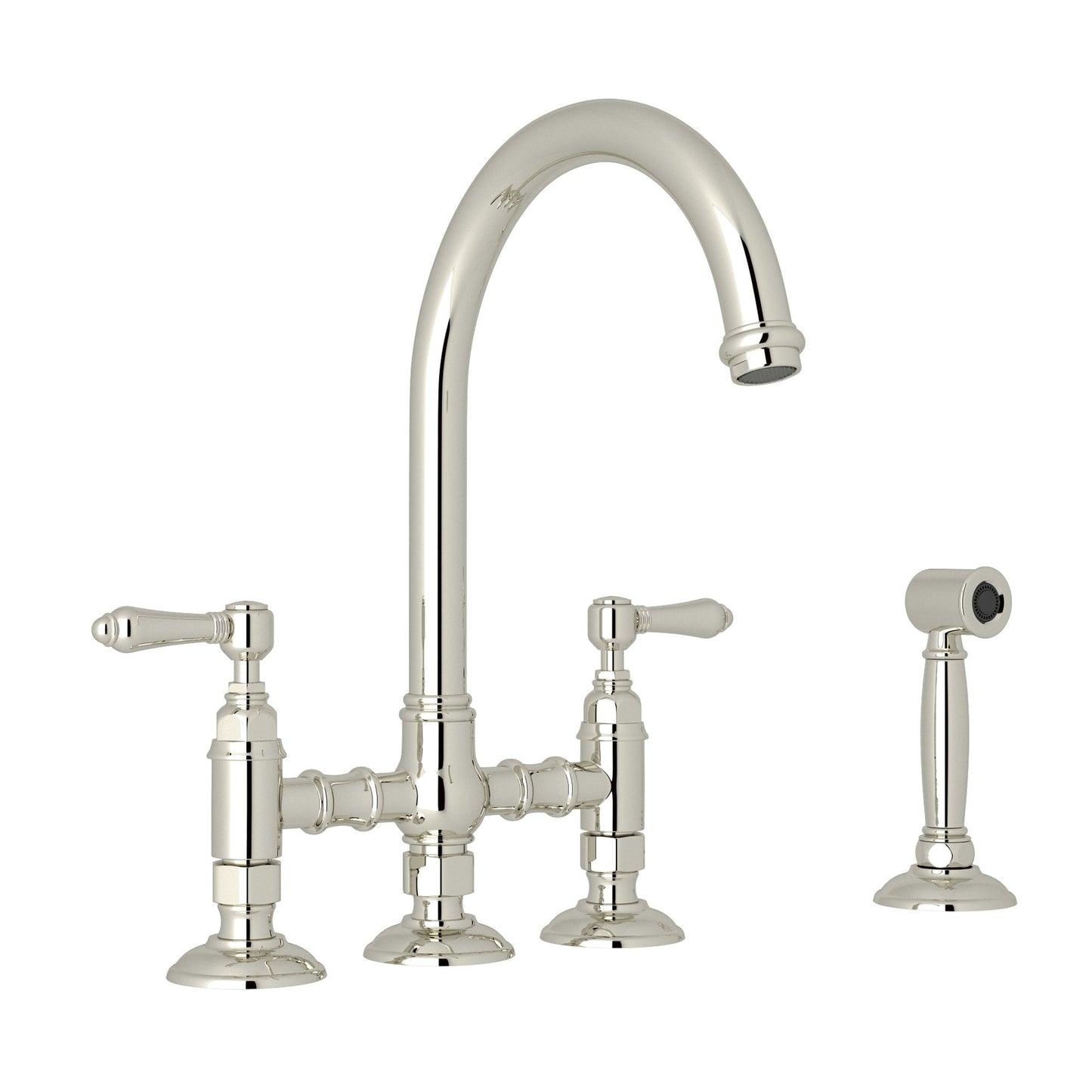 ROHL A1461WS San Julio® Bridge Kitchen Faucet With Side Spray