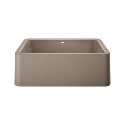 BLANCO 401777 Ikon 30" Apron Single Bowl Farmhouse Sink - Truffle