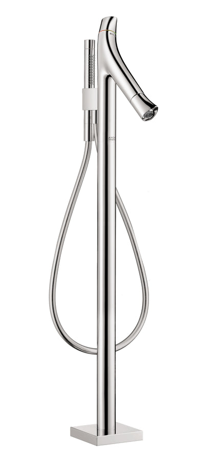 AXOR Starck Organic Thermostatic Freestanding Tub Filler Trim with 1.75 GPM Handshower