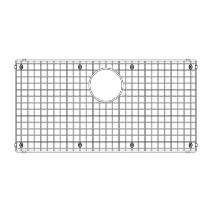 BLANCO 235968 Stainless Steel Bottom Grid for Quatrus Super Single Sinks